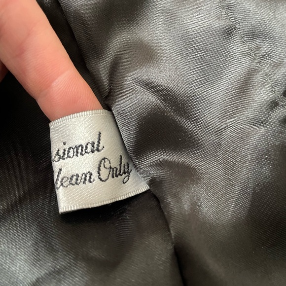 Towne From London Fog Leather Coat Mens Medium EUC! - Picture 5 of 11